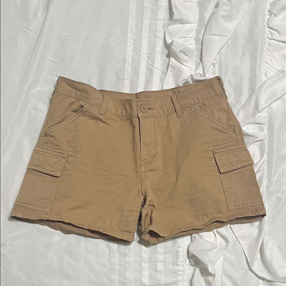 Brandy Melville Tan Cargo Shorts